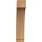 Ekena Millwork 4"W x 16"D x 20"H Imperial Rough Sawn Knee Brace, Western Red Cedar BRC04X16X20IMP00RWR - alternate 3